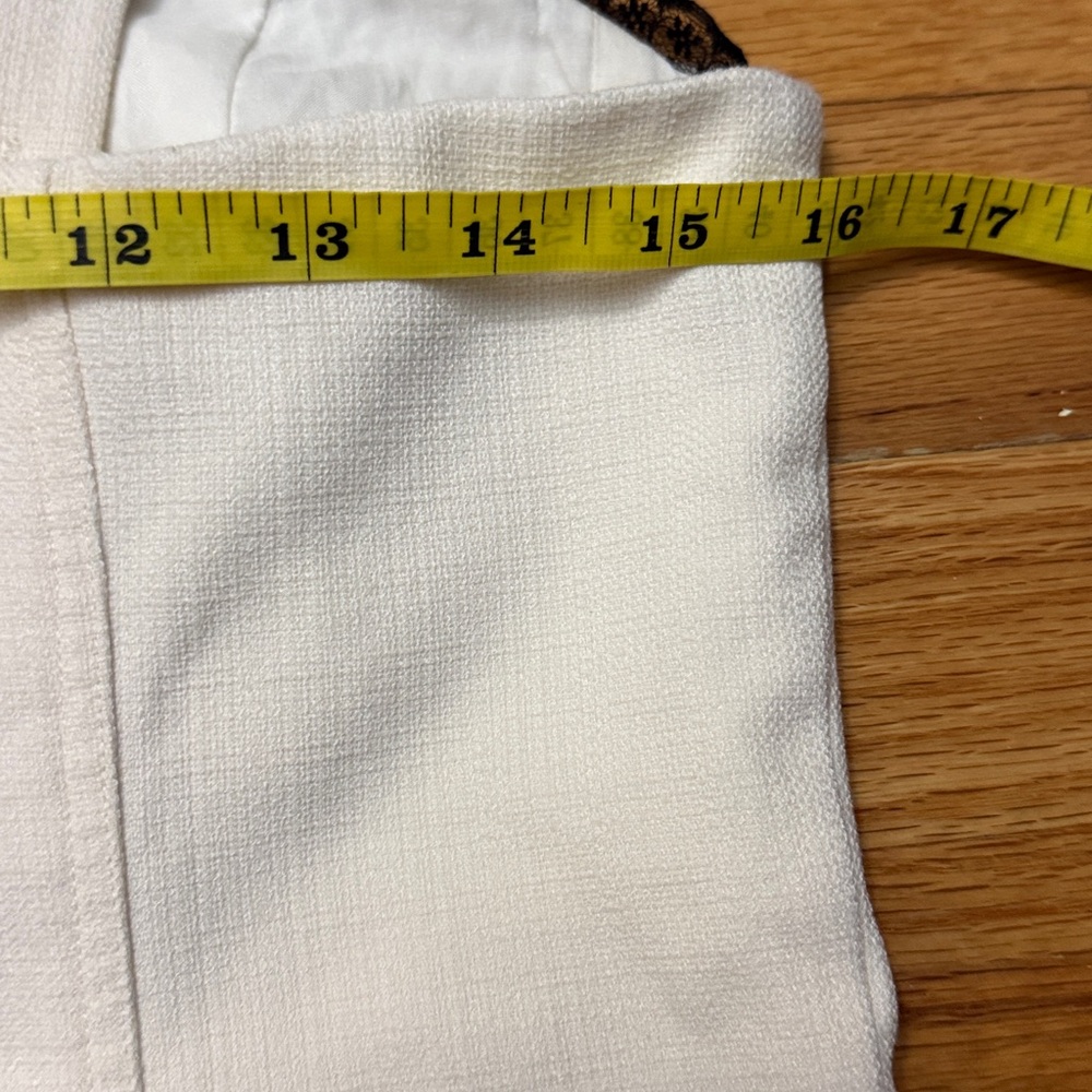 Reformation Alisa Top Ivory - Size 8 B07 - Picture 8 of 8
